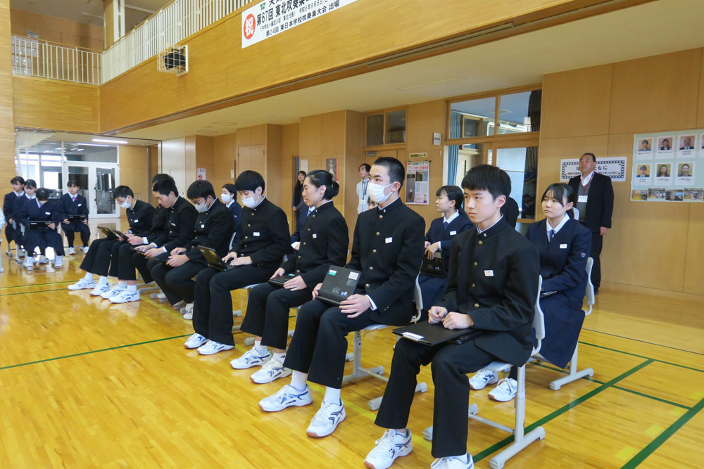 後期生徒総会の様子9